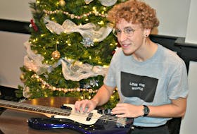 Parker Murray, a student with Three Oaks Senior High School in Summerside, is pursuing his passion in music thanks to Feast Dinner Theatre.