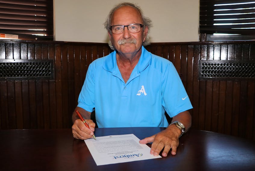 On Sept. 3, Amherst mayor David Kogon signed a proclamation declaring September Prostate Cancer Awareness Month in the Town of Amherst.