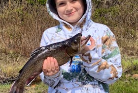 Colbie Atwood came second in the eight-11 age category with his catch which weighed three pounds, one ounce.