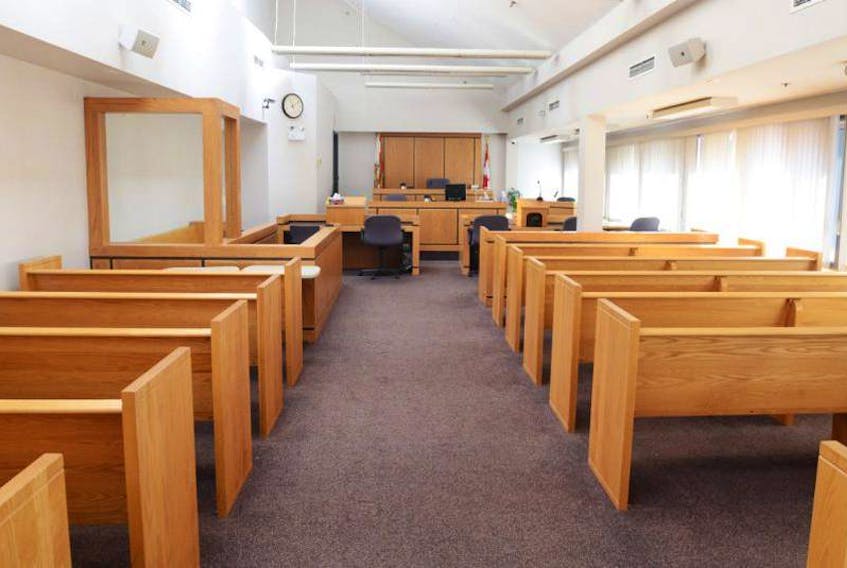 Inside a Provincial Court room in Charlottetown. ©THE GUARDIAN