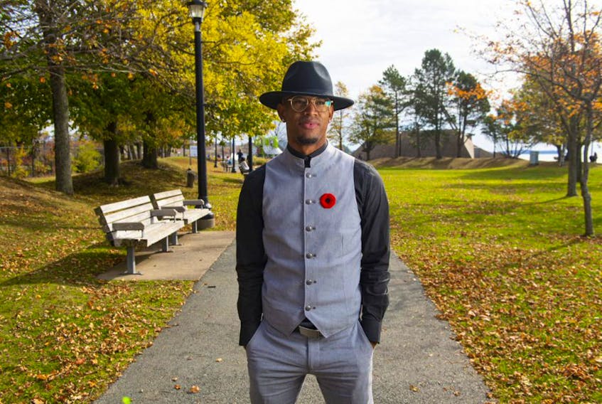 Anti-violence advocate Quentrel Provo poses for a photo near Alderney Landing on Friday afternoon.
- Ryan Taplin