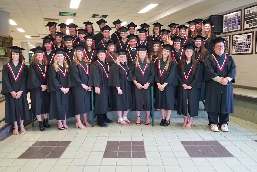 The Class of 2019 at Pugwash District High School received its diplomas on June 27.
