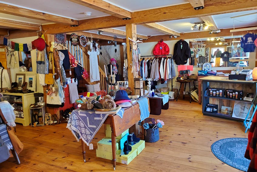 R&B Adventures store owner Beth Dunphy has lovingly curated a selection of top-quality outdoor apparel items at her Tatamagouche store.
