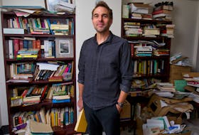 Saint Mary's University literature professor Alexander MacLeod is seen in his office in October 2015.