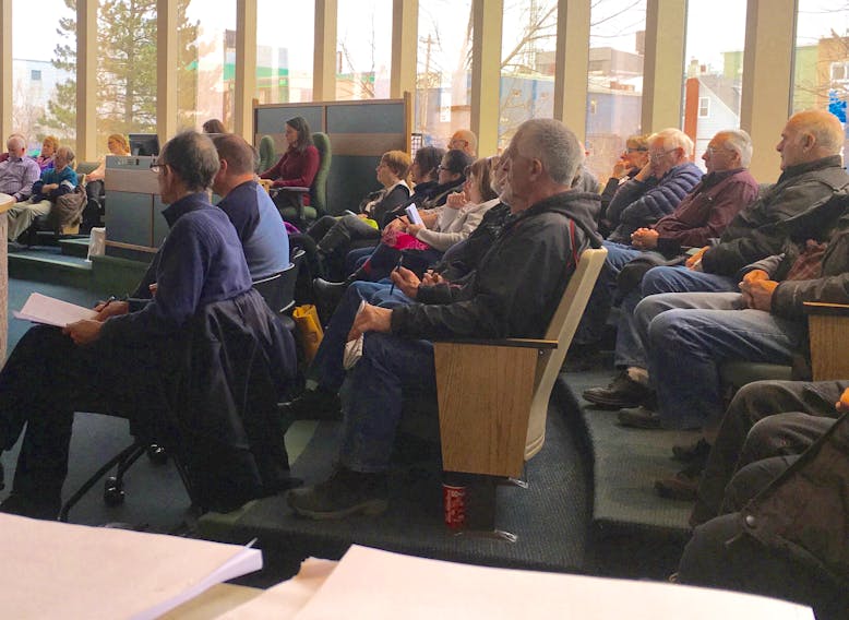 As this file photograph indicates, Big Pond Centre residents opposed to an RV park and campground in their rural community came out in force when the issue came before CBRM council in early 2018. After fighting the proposed development for almost two years, the residents finally claimed victory after the Nova Scotia Court of Appeal rendered a decision on Monday that effectively puts an end to the developer's hopes of establishing the RV park in their community.