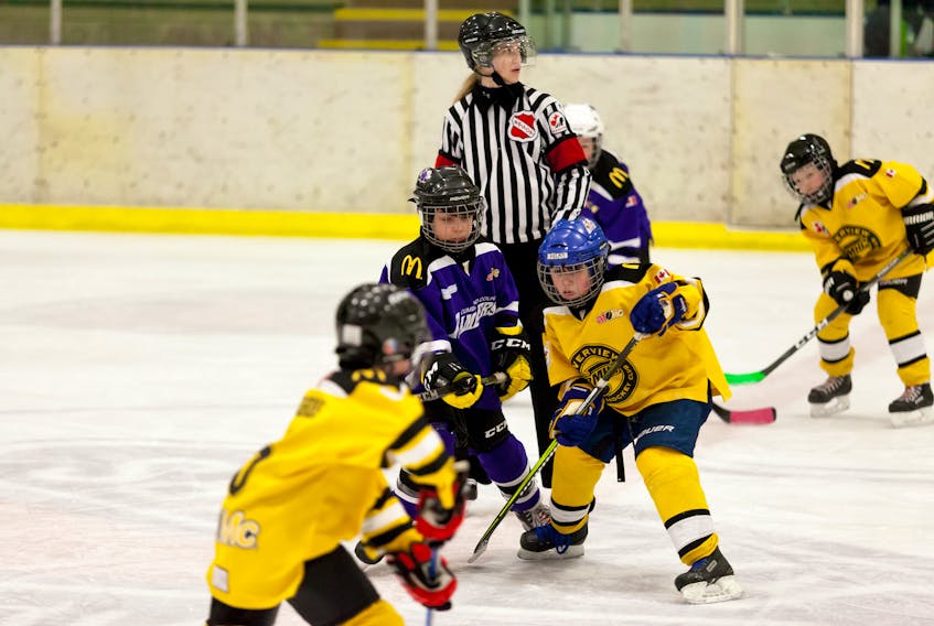 There is a shortage of on-ice officials in the Cumberland County Minor Hockey Association. The CCMHA is hosting an officials' clinic at the NSCC in Springhill on Sept. 28 beginning at 9 a.m.
