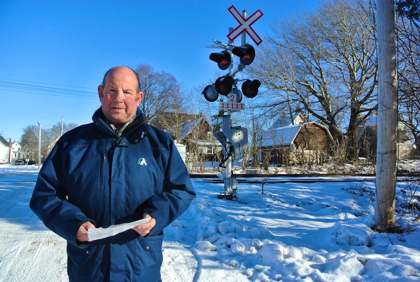 Coun. Terry Rhindress is concerned his fellow Amherst town councillors may decide to close the CN rail crossing on Erncliff Avenue rather than pay the money required for its share of upgrades.