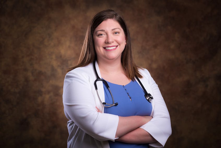 Dr. Erin FitzPatrick is excited to open her new family medicine practice in Burin later this month. - Colin Pittman Photography