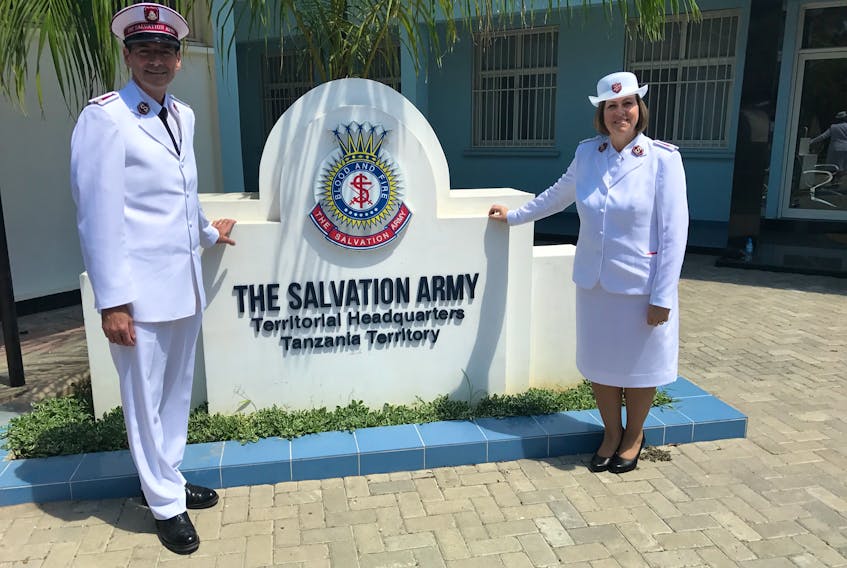 Wayne Bungay and his wife Deborah are current stationed in Tanzania. Wayne serves as the Territorial commander for Tanzania and Deborah serves as the Territorial president for Women's Ministries for Tanzania.