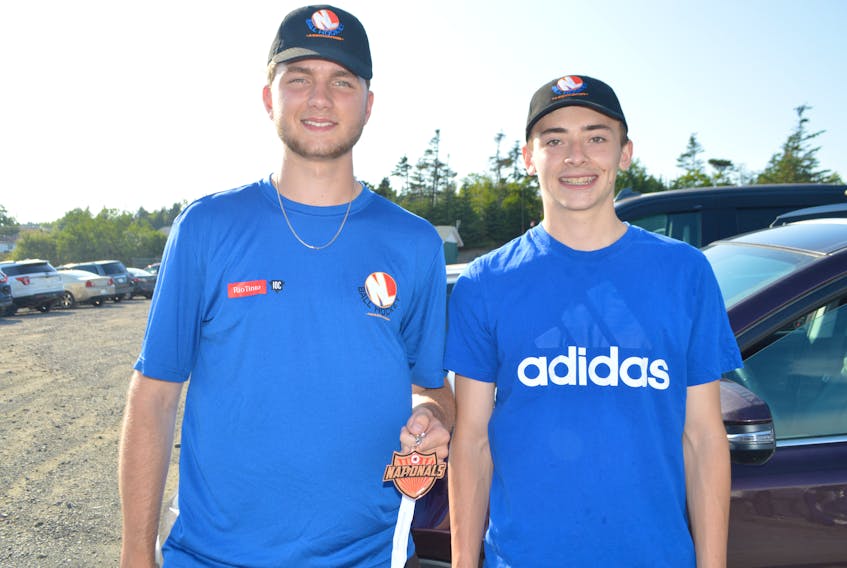 Liam Best and Patrick Farrell recently played with Team NL at the Junior National Ball Hockey tournament held in British Columbia.
