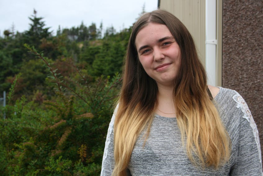 Aaliyah Ryan is looking forward to completing the ABE program at Keyin College in Marystown and moving on to the next chapter in her story.