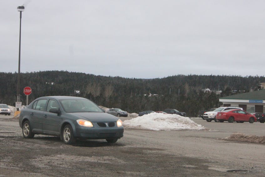 A deplorable right-of-way providing access to several businesses located off Columbia Drive in Marystown has been a major annoyance for the business owners, the town and motorists for years.