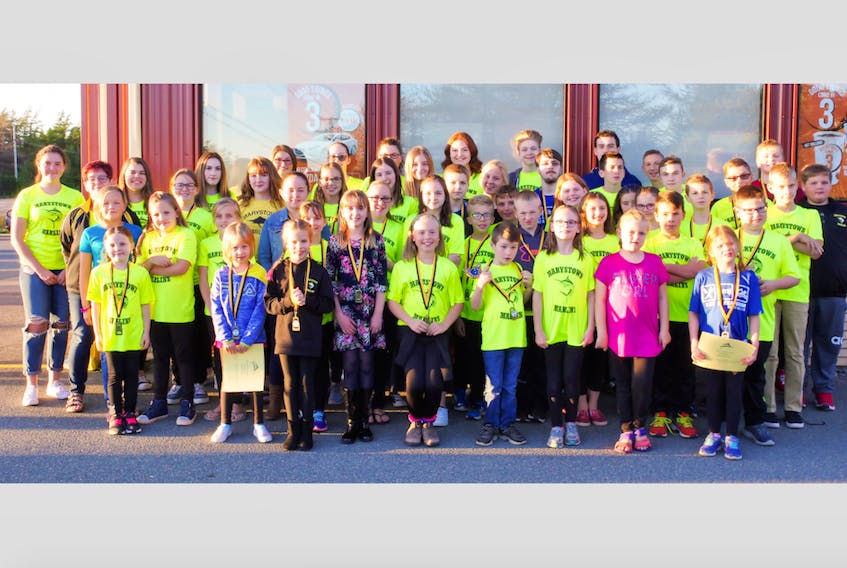 The Marystown Marlins Swim Team participated in two invitational meets and hosted one of its own this summer.