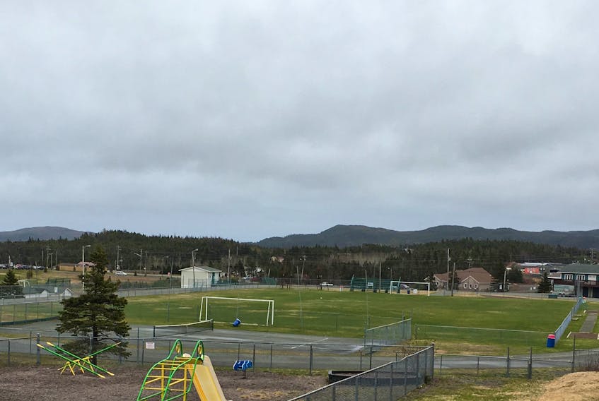 Quiet after a rain-soaked Wednesday afternoon, the Marystown Track and Field will be a hub of activity for three days next month when the 2019 Special Olympics Newfoundland and Labrador Summer Games are held at the facility.