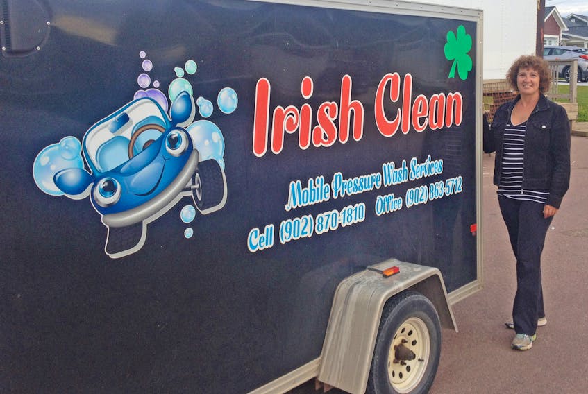 Debbie MacPherson is owner-operator of Irish Clean, a mobile pressure washing business based in Antigonish.