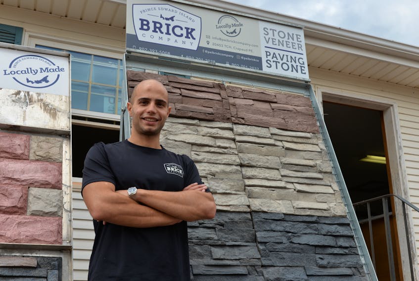 Ali Younis is co-founder of the P.E.I. Brick Company – the only stone veneer and paving stone manufacturer on the Island.