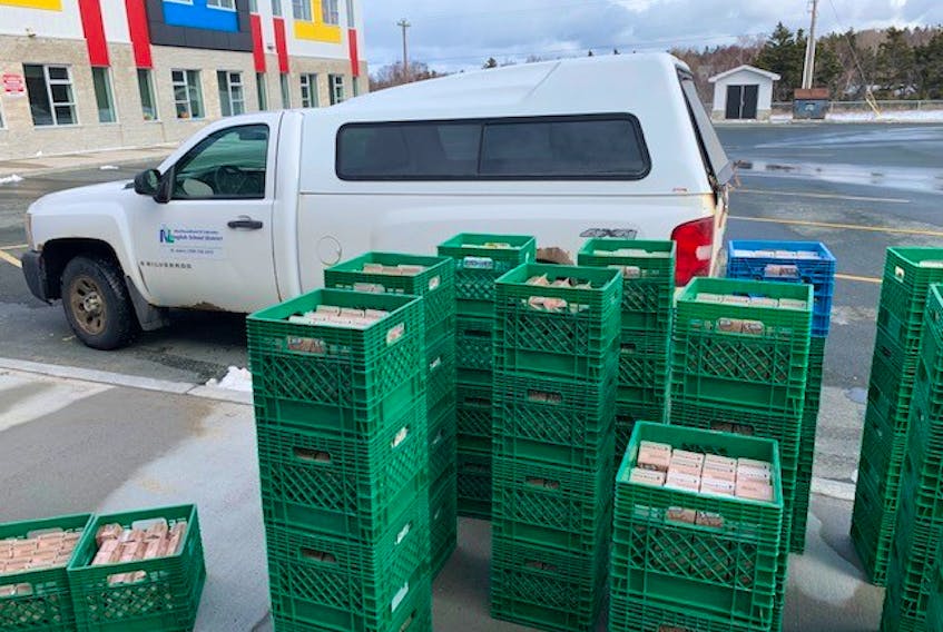 Over the course of two weeks, 442 crates of milk caintaining 21,263 lunch-size (250 ml) cartons, was delivered to over 20 food banks thanks to the assistance of the Community Food Sharing Association.
