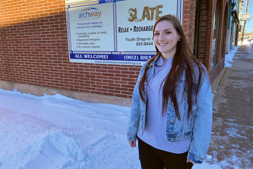 Vanessa Livingston says Slate Youth Centre provided her with the support she needed throughout her teenage years. She attended the centre regularly as a youth and later returned to volunteer with the organization.