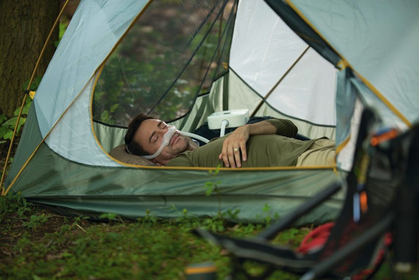 Camping out with a CPAP machine is easier now than ever before. - Submitted by Respiratory Therapy Specialists Inc.