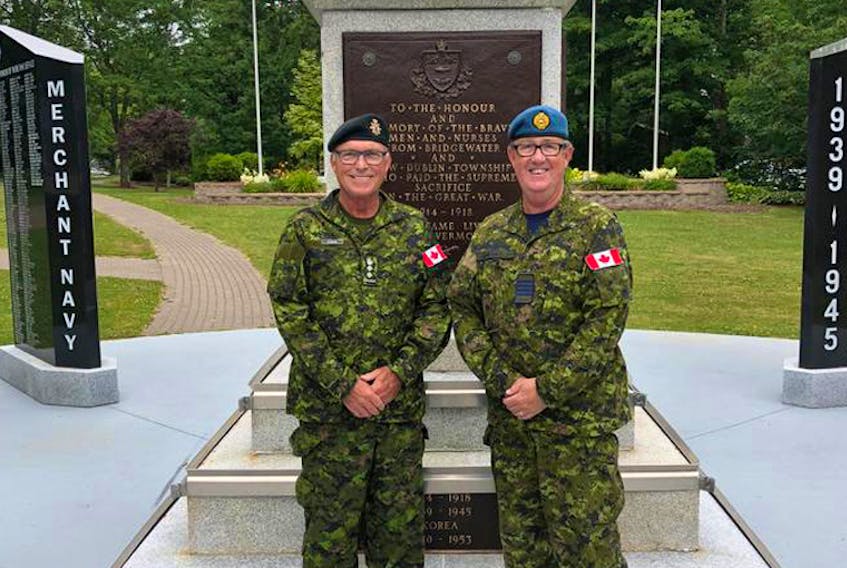 Don Downe and Dan Hennessey have both been appointed honorary colonels for their respective units.