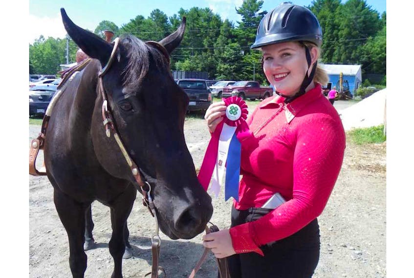 Lunenburg County 4-Her Shelby Crouse will be showing her horse at the  41st Annual 4-H Nova Scotia Provincial Show at the South Shore Exhibition grounds in Bridgewater from Sept. 28 to 30. Crouse is a member of the Hill n’ Dale 4-H Club.