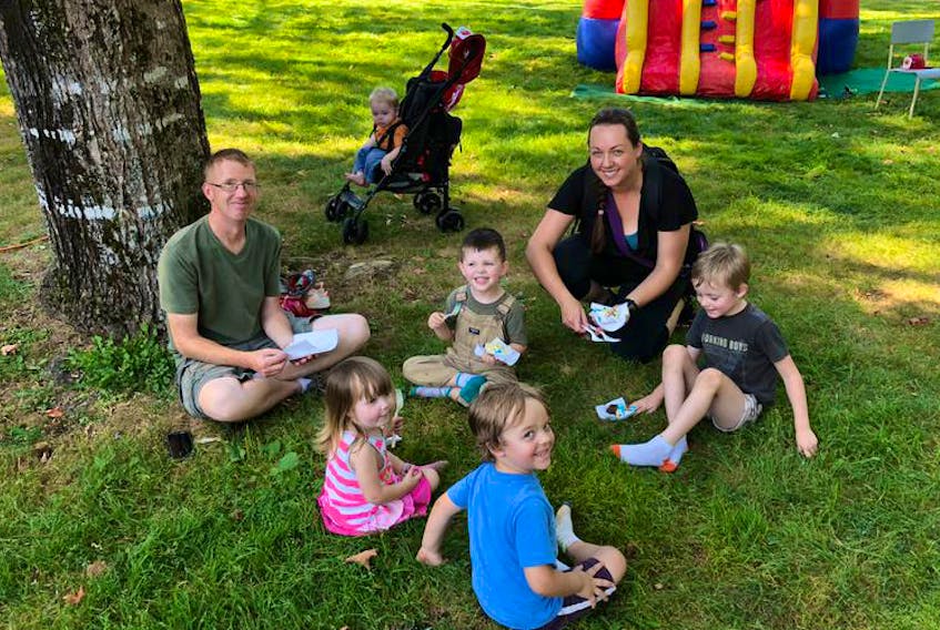 More than 30 Bridgewater and Area Chamber of Commerce and their families attended the first-ever Bridgewater and Area Chamber of Commerce Family Picnic, which was held on Sunday, Sept. 16.