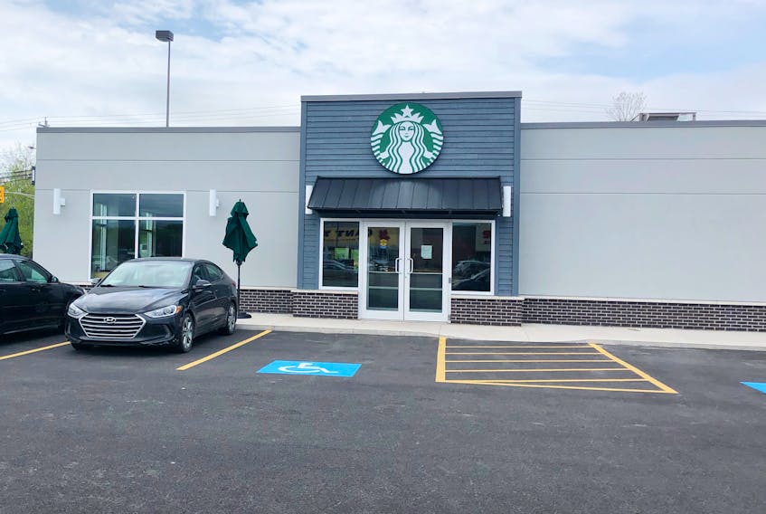 The New Glasgow Starbucks is expected to open for the first time on June 1.