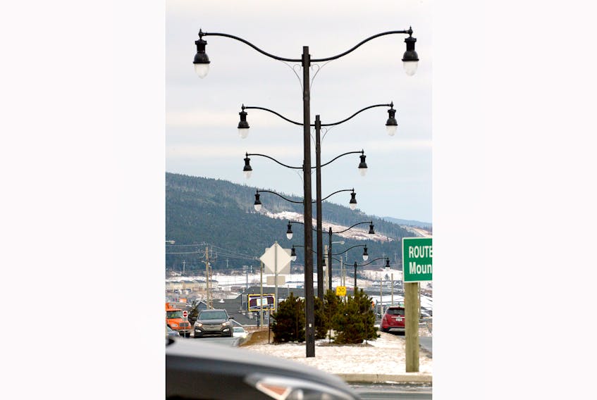 DewCor, developer of the Galway neighbourhood in St. John’s, is requesting that the city compensate the company for the savings that its decorative streetlights will have. — KEITH GOSSE/The Telegram