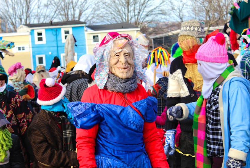 The 11th annual Mummers Parade, organized by the Mummers Festival, made its way through the Georgestown neighbourhood of St. John’s Saturday afternoon.