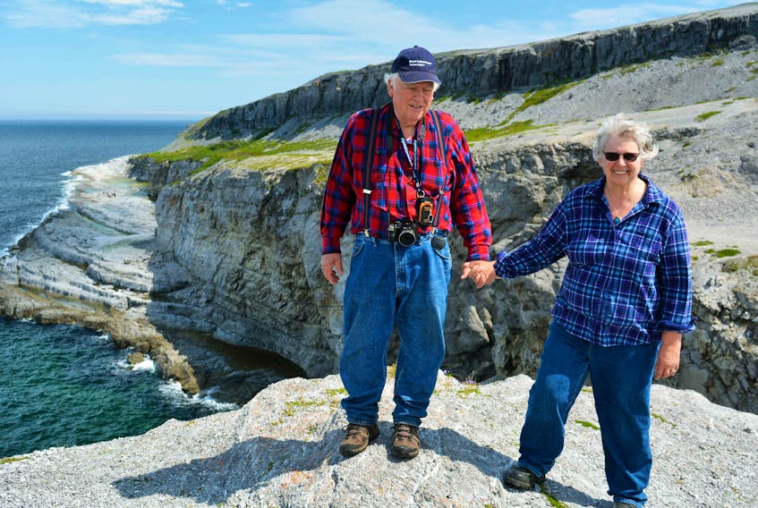 Seventy-year-old Bill Meades and 69-year-old Susan Meades have a combined 80-plus years’ experience studying plant life. - Submitted photo by Ted Hedderson