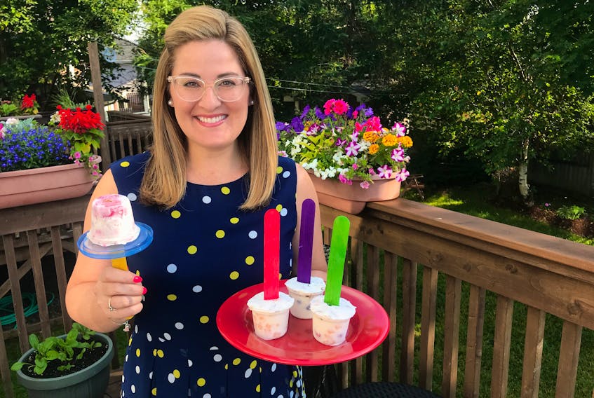 Full disclosure: this was a tricky picture to take. Posing with frozen treats on a hot summer morning. You want one now don’t you? – Paul Pickett photo