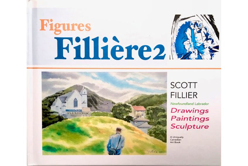 “Figures/ Fillière + Filliére 2/ Drawing Poetry Painting Sculpture Photography,” by Scott Fillier, available at amazon.ca. $105 + $75  120 + 48 pages