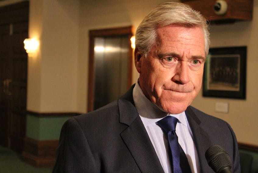 Premier Dwight Ball says keeping Perry Trimper in the Liberal caucus is about "second chances."