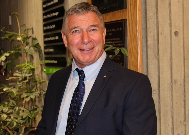 Rick Hansen visited St. John’s City Hall Monday evening, where he spoke about his #EveryoneEverywhere campaign across Canada to make the country more accessible and inclusive.