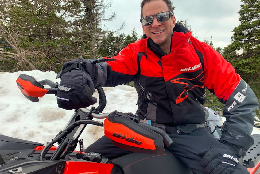 Ski-Dooing at Blow-Me-Down Mountains in Corner Brook was one of the exciting excursions Donny Love got to experience as creator, producer and host of the “Adventures Unknown: Newfoundland and Labrador” television show, which begins airing Sunday night on NTV.