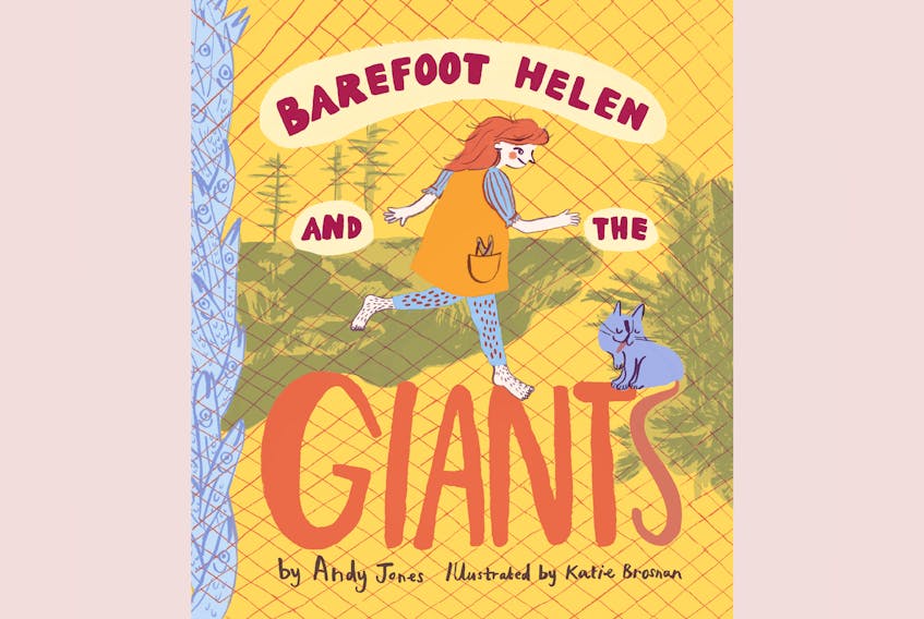 Barefoot Helen and the Giants, Written by Andy Jones, illustrated by Katie Brosnan; Running the Goat Books & Broadsides; $14.95;70 pages.— Contributed