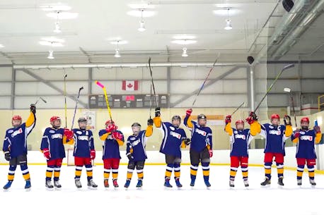 Singing the Blues' praises: Mount Pearl minor squad named finalist for the Chevrolet Good Deeds Cup
