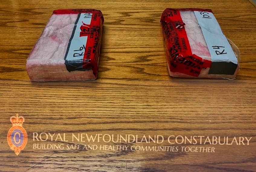 Two kilos of cocaine were recently seized in St. John's.
