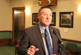 Newfoundland and Labrador politician Dave Brazil is shown in a file photo. The RCMP on Bell island says someone purporting to be Brazil is running a scam through Facebook Messenger.