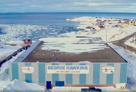 This screen-grab, taken from an online video promoting Twillingate as one of the finalists for Kraft Hockeyville 2020, shows the community's 52-year-old George Hawkins Memorial Arena, which would benefit from $250,000 in upgrades should Twillingate win the national competition. — krafthockeyville.ca