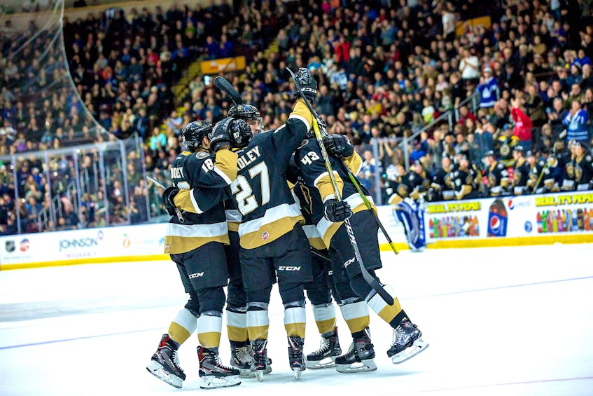 As it stands, the Newfoundland Growlers will get together for their first game of a new ECHL season on Jan. 15. — Newfoundland Growlers file photo/Jeff Parsons