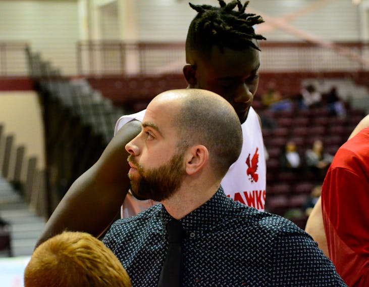 Ian Coultas has been an assistant coach with the Sea-Hawks for the last three years. Before that, he was head coach at Gonzaga High, leading that school to a provincial title, and has been a long-time coach in provincial programs. — Memorial Athletics photo