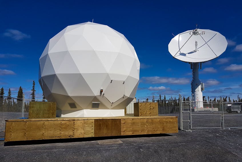 For the last year, C-Core has successfully operated a ground station optimized for use in the Arctic in Inuvik, NWT. A new ground station being built in St. John's will be installed in Happy Valley-Goose Bay.