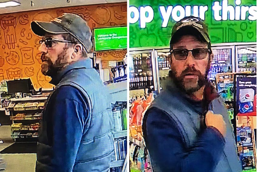 Lewisporte RCMP are seeking the public's help in locating a man who pumped diesel at a Lewisporte Orange Store gas station and took off without paying for it.