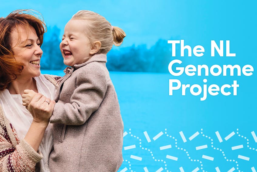 The N.L. Genome Project is currently enrolling 2,500 eligible volunteers that consent to provide a DNA saliva sample, access to medical records and complete a questionnaire.