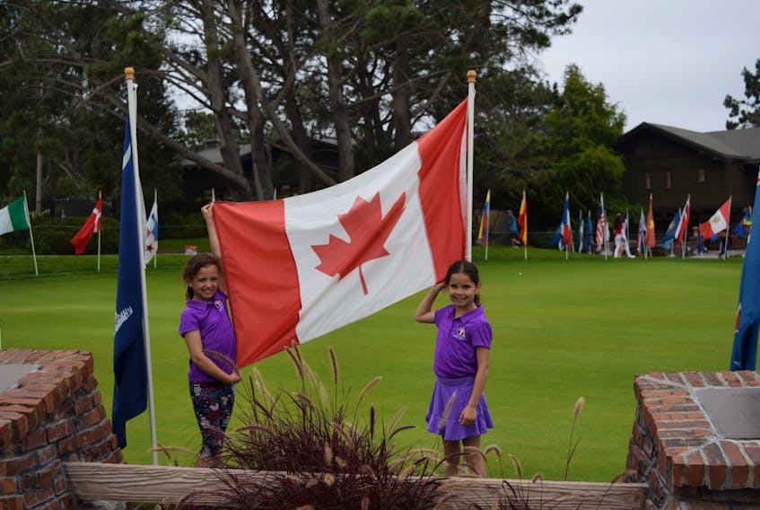 Play started Tuesday morning for the Snook twins, Freya and Mila, who are part of Team Canada’s entry at the IMG Academy Junior World Championships being hosted at Torey Pines in San Diego, Ca.