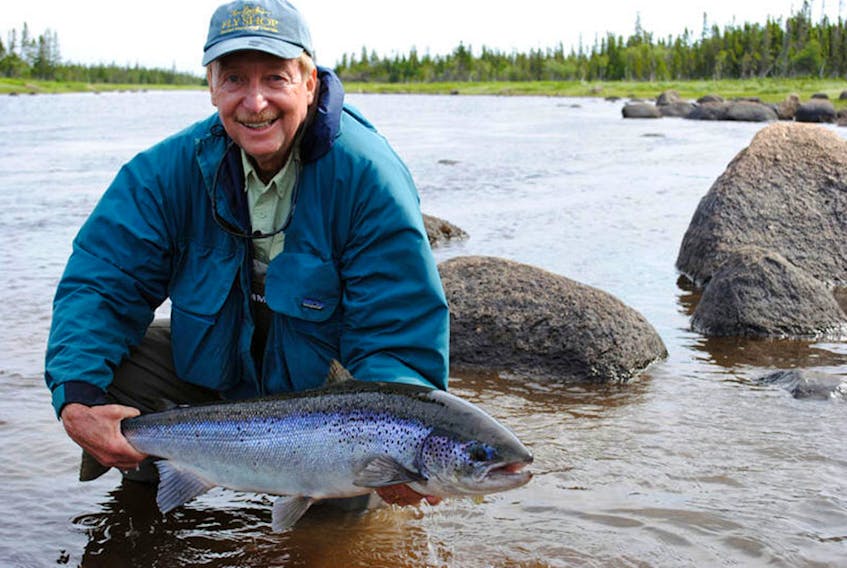 The chance to catch a fish like this is one of the reasons hunters and fishers from the United States, Europe and elsewhere in Canda keep coming to Tuckamore Lodge on Newfoundland's Great Northern Peninsula. However, the parade to Tuckamore stopped this year because of the coronavirus pandemic. — tuckamorelodge.com