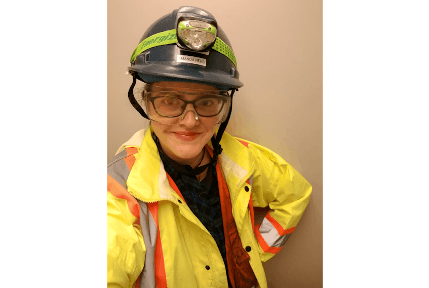 Amanda Rees is a fourth-year millwright apprentice from Conception Bay South. - Contributed