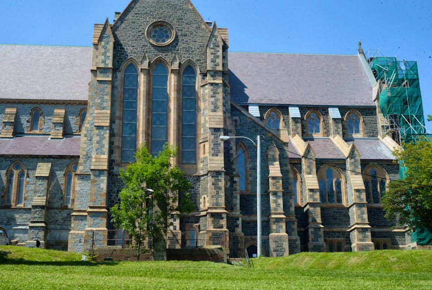 The Anglican Cathedral of St. John the Baptist in St. John's.