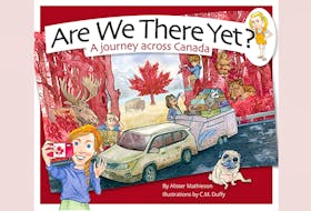 “Are We There Yet? A journey across Canada,” by Alister Mathieson, illustration by C. M.Duffy
Blossom Books; 30 pages; $19.95. — Contributed